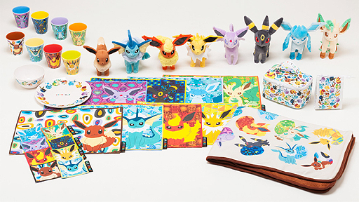 ポケモンセンターで「イーブイコレクション」第3弾グッズが11月10日