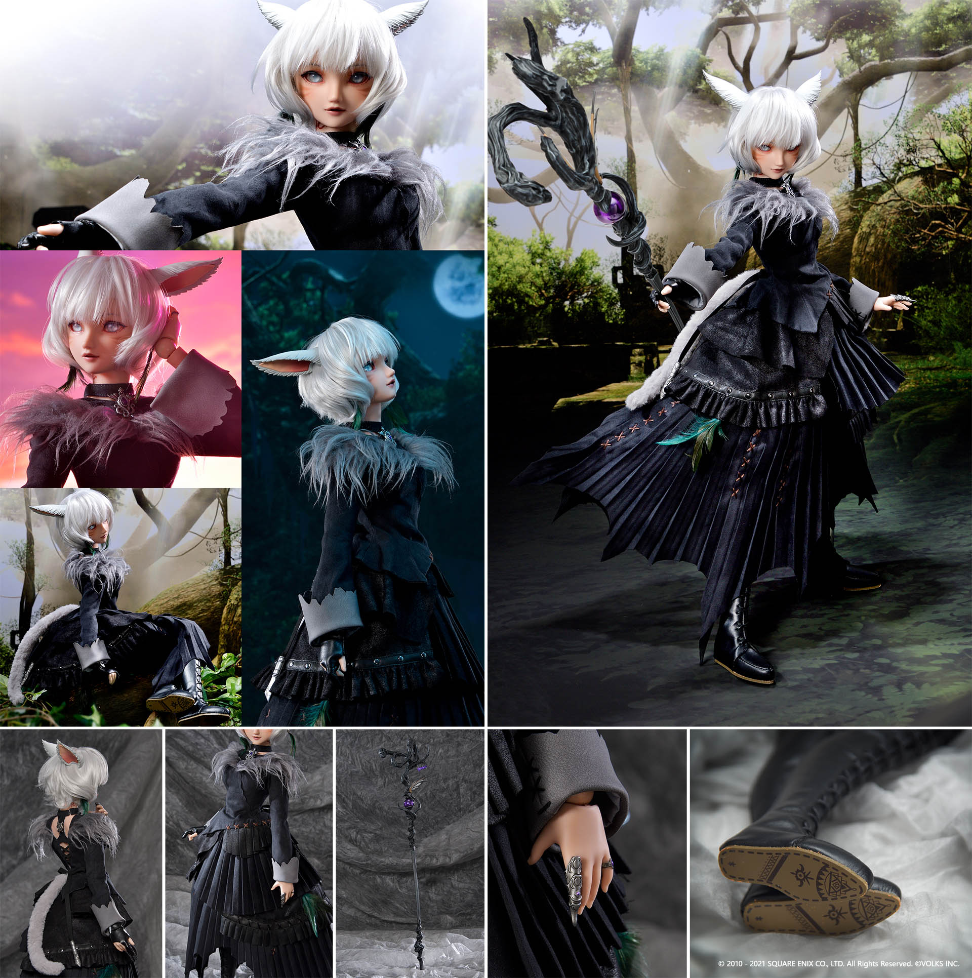 ファイナルファンタジーXIV」のヤ・シュトラが60cmのドールになって