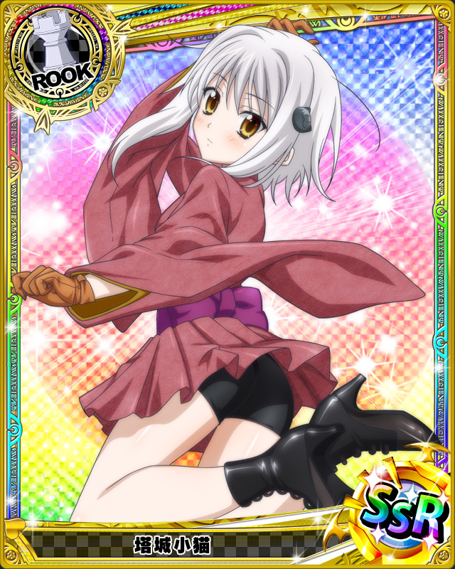 OSICAオシカ ハイスクールD×D 塔城小猫 SSR サイン PSA10】OSICA ハイ