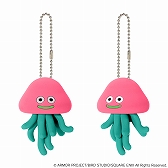 ドラゴンクエスト」の立体シリコンモンスターキーホルダー（全6種）と