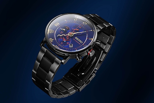 FGO」×SEIKOのコラボウォッチ第3弾「ランサー/エレシュキガルモデル