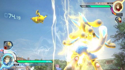 ポッ拳 POKKEN TOURNAMENT」に参戦が決定したピカチュウ，サーナイト