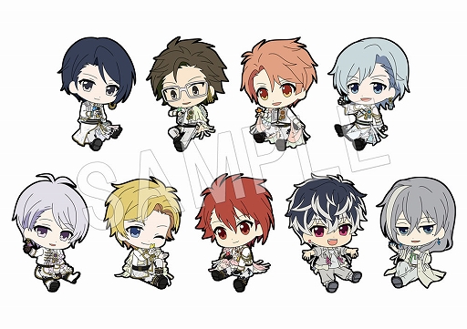 アイナナ」のラバーストラップ第9弾が発売決定。TVアニメ版OP/EDテーマ