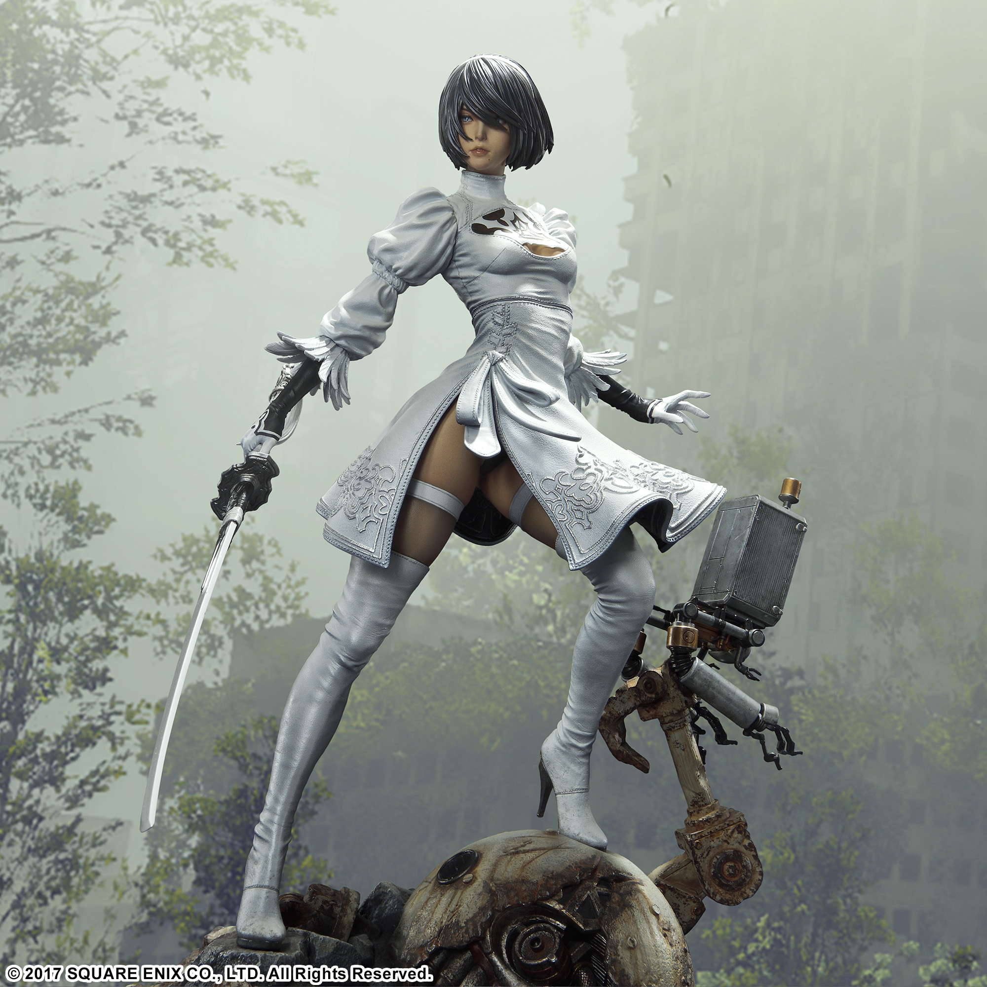 NieR：Automata」より2B（ヨルハ二号B型）2Pカラーの1/4スケール
