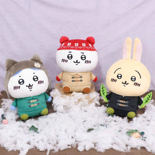 トレバ」，漫画「ちいかわ」のぬいぐるみを投入