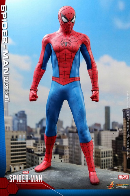 Marvel's Spider-Man」，クラシック・スーツ版のスパイダーマンが1/6