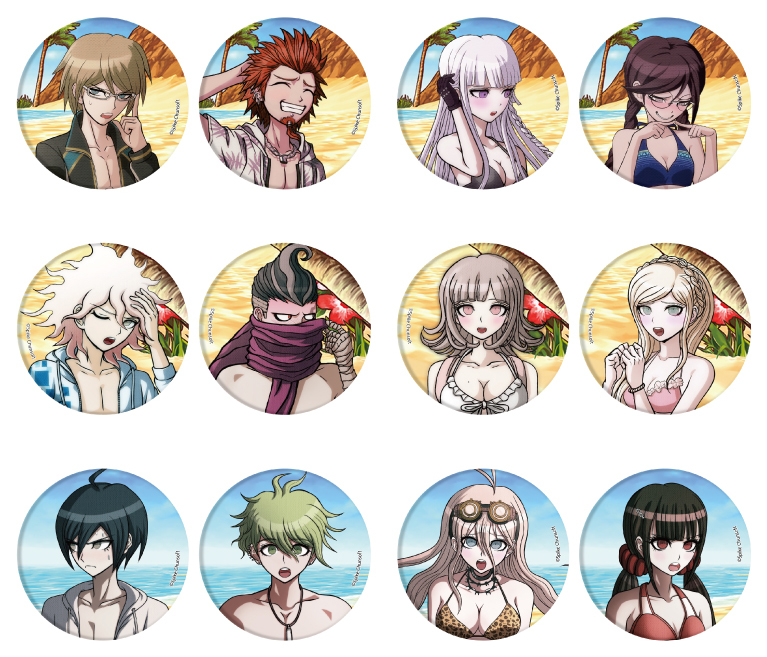 ダンガンロンパシリーズに水着イラストを使用したグッズが登場。6月26