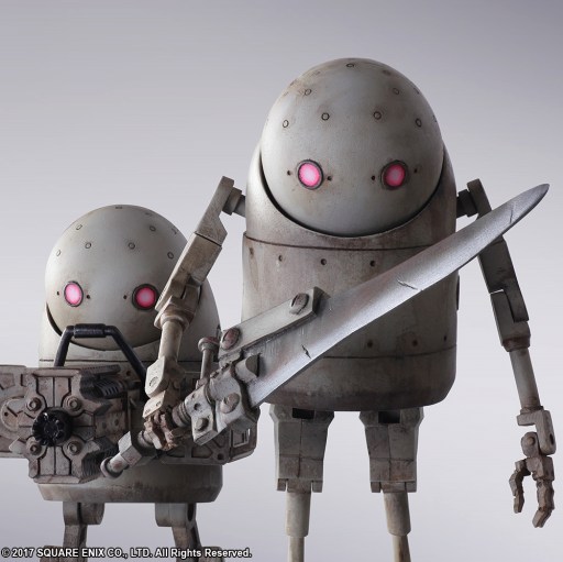 NieR：Automata」のヨルハ二号B型と機械生命体がブリングアーツで登場
