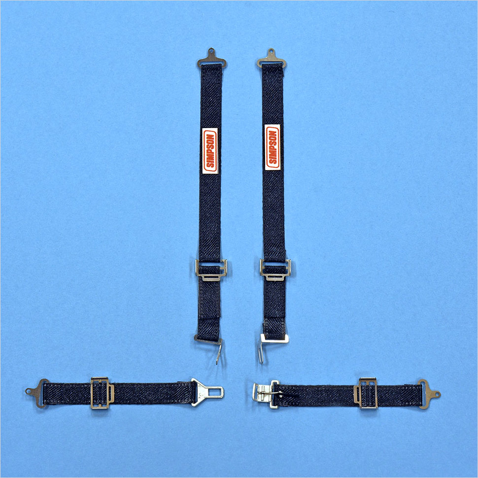 MFH 1/12 U.S.type シートベルトセット モデルファクトリーヒロ