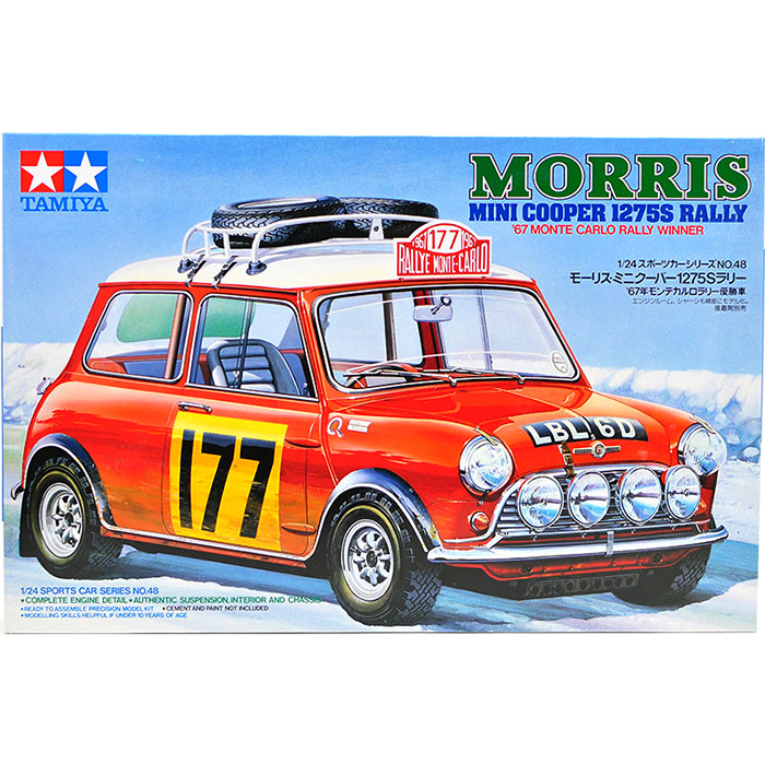 タミヤ 1/24 モーリス ミニクーパー 1275S ラリー | クアトロポルテ 通販