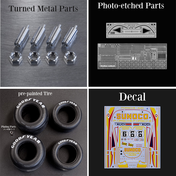 MFH 1/12 ポルシェ 917/30 モデルファクトリーヒロ | クアトロポルテ 通販