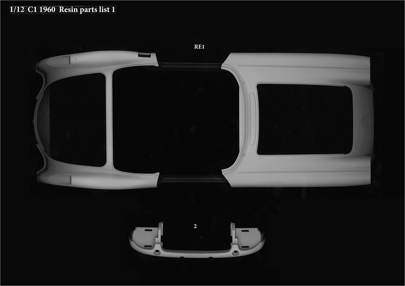 MFH 1/12 シボレー コルベット C1 [1960] モデルファクトリーヒロ