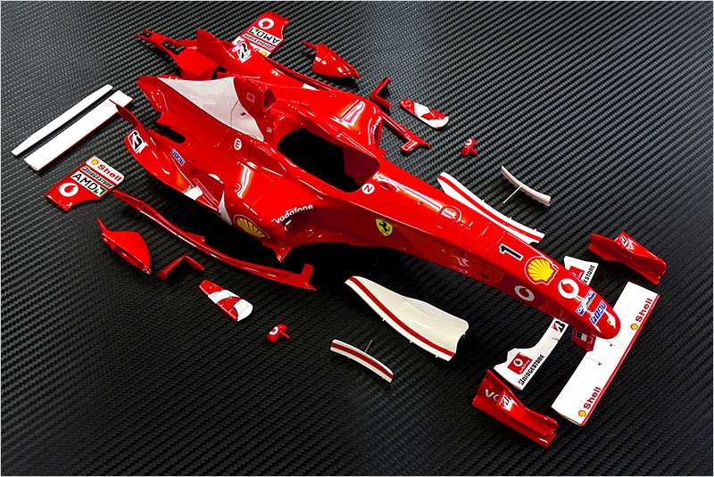 MFH 1/12 フェラーリ F2003-GA モデルファクトリーヒロ | クアトロ