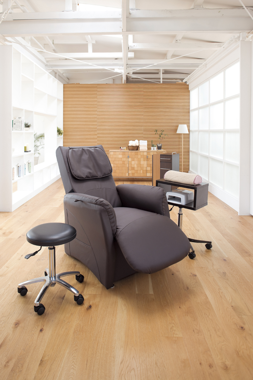 FV-708 電動ネイルチェア（ブラウン） | 株式会社フィフティ