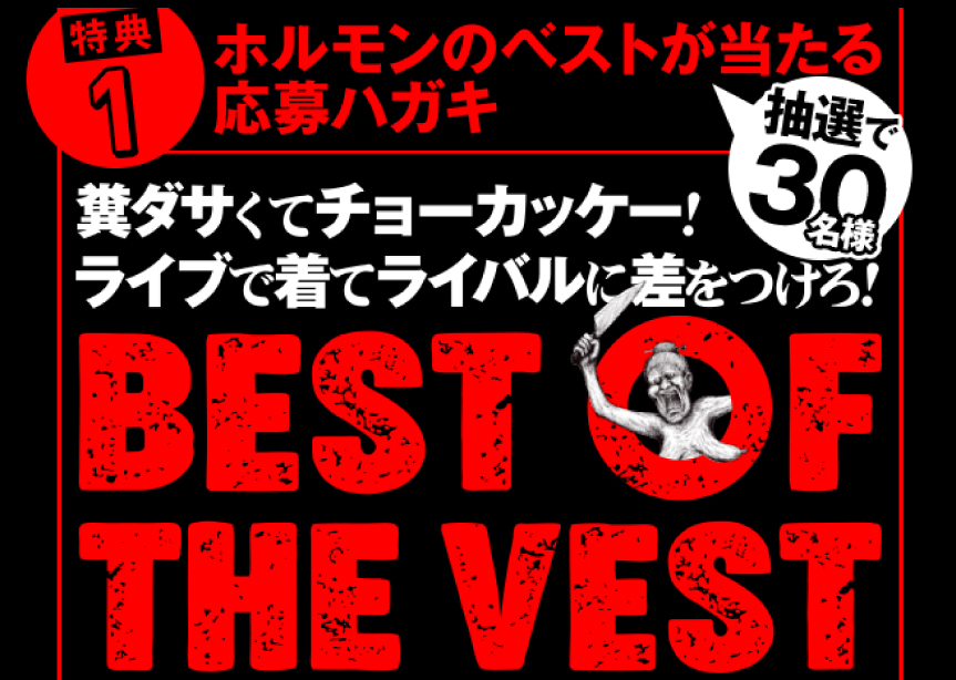 BEST OF THE VEST | 歴代GOODSライブラリー | マキシマム ザ ホルモン