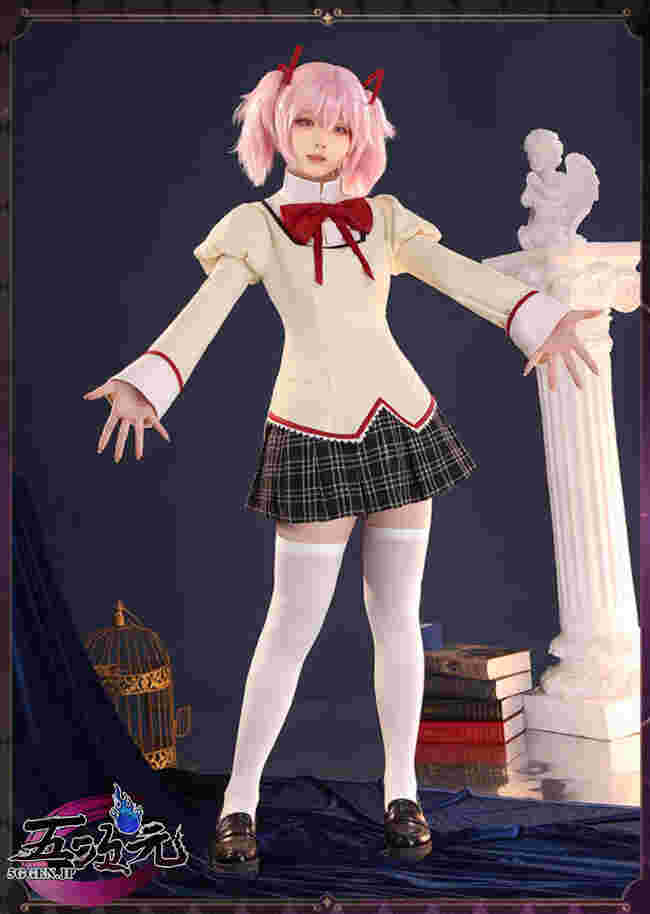 ICOS 魔法少女まどか☆マギカ コスプレ 鹿目まどか 衣装