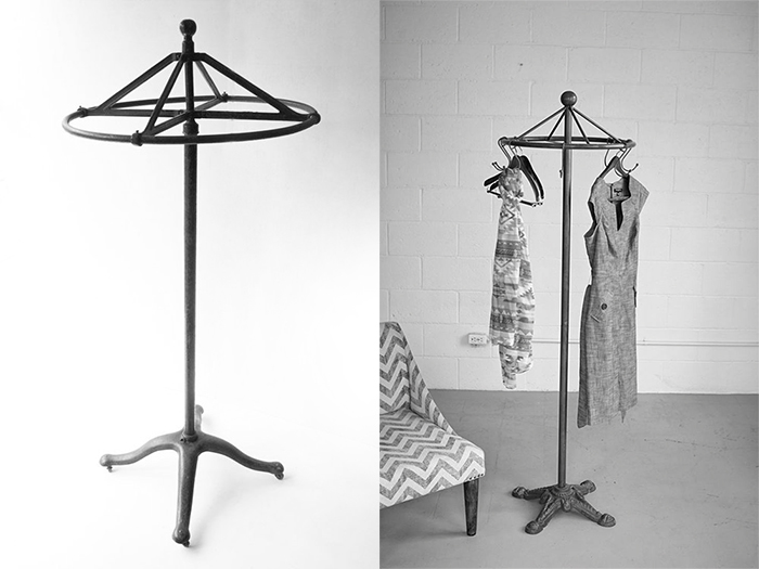 サークルハンガーラックの魅力についてアンティークと比較【アパレル什器】