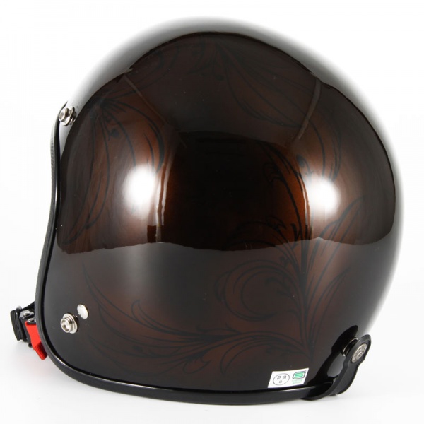 Leaf (ブラウン/ブラック) ヘルメット | ジェットヘルメット | 72JAM