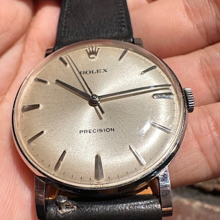 ロレックス プレシジョン Ref.9829 シルバーダイヤル ヴィンテージ