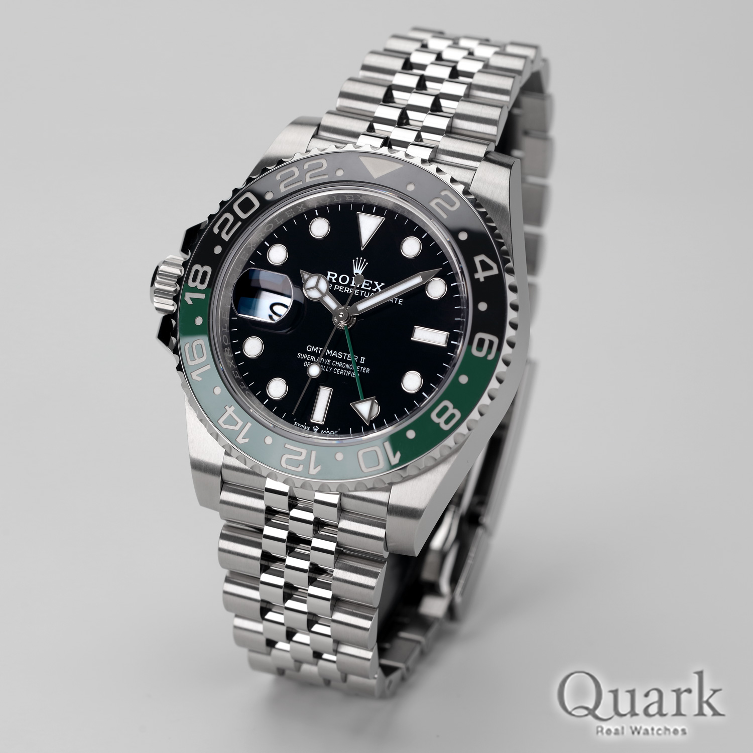 ロレックス GMTマスターII Ref.126720VTNR 緑/黒ベゼル 新品