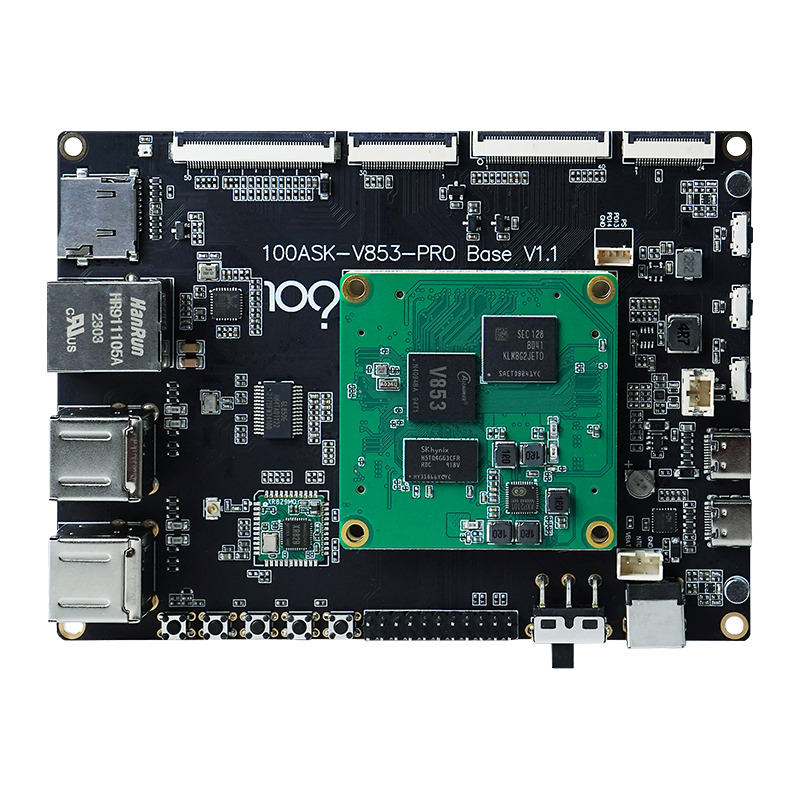 100ASK-V853-Pro - A feature-rich Allwinner V853 board designed for