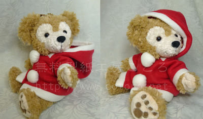 ダッフィー＆シェリーメイ☆ハンドパペットとポーチに合うコスチューム