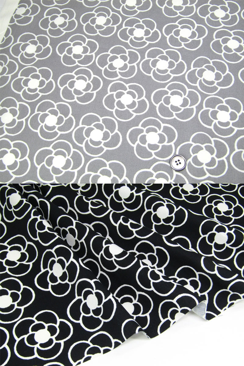 No.216 オーダーマスク　ハンドメイド　カメリア　花柄　おまとめ割 韓国製 大幅 花柄 椿柄 カメリア 生地 コットン100％ オックス Oxford