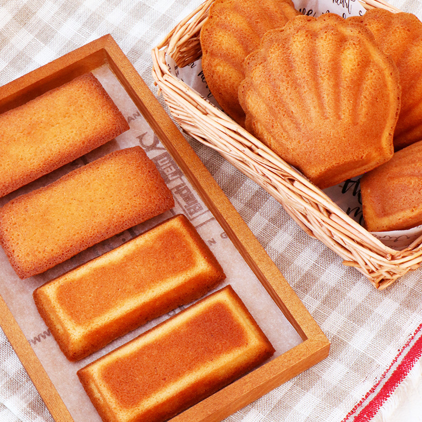 マドレーヌとフィナンシェの違い | お菓子・パン材料・ラッピングの