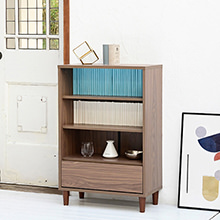 ミックスウッドが遊び心を刺激する ウッドグラデーション