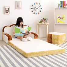 ふわふわ 本物そっくりの見た目 低反発かわいい食パンソファベッドの