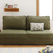 選べる3style パイン材使用 伸縮型天然木すのこソファベッドの詳細