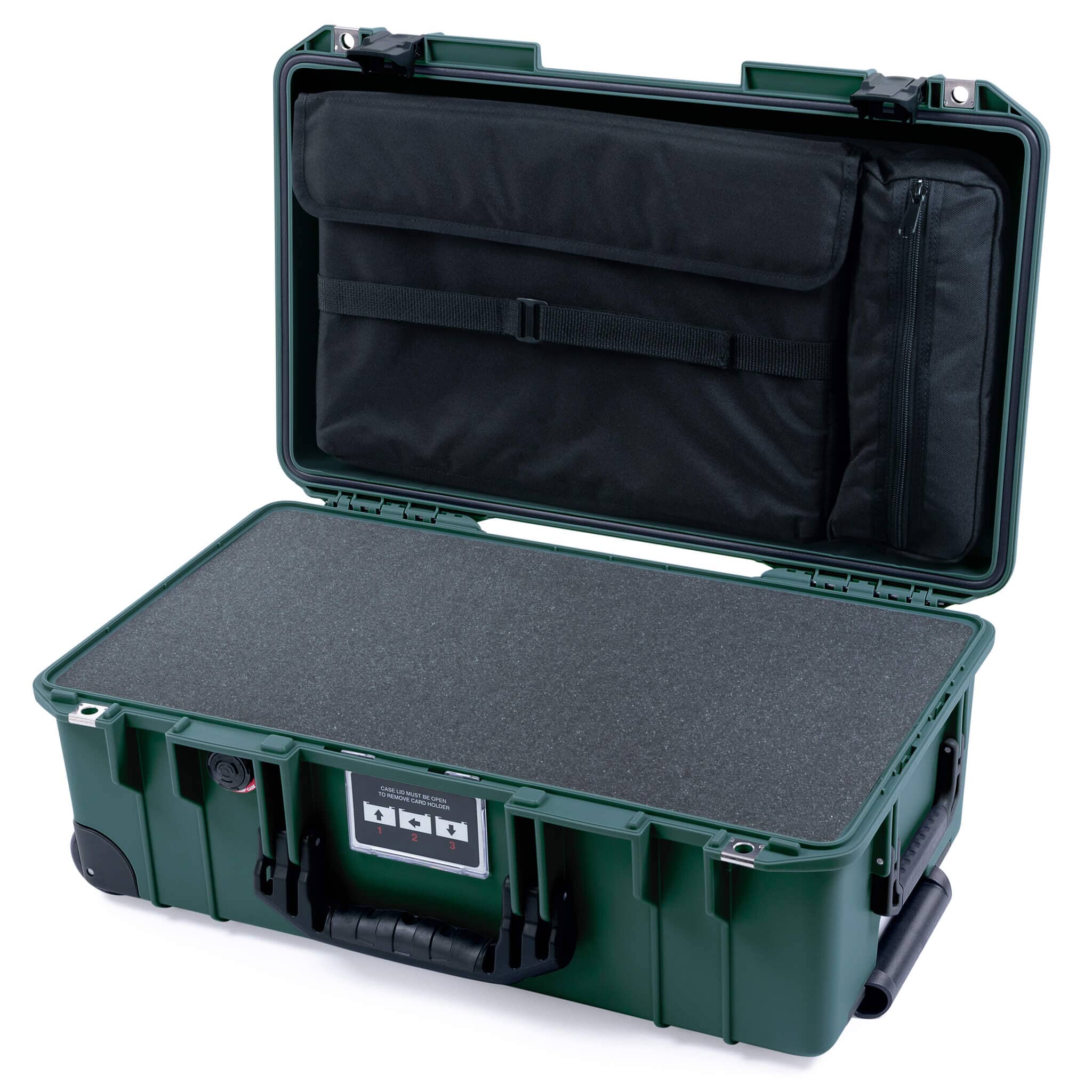 Pelican 1535 Air Case - Trekking Green with Black Handles - ColorCase