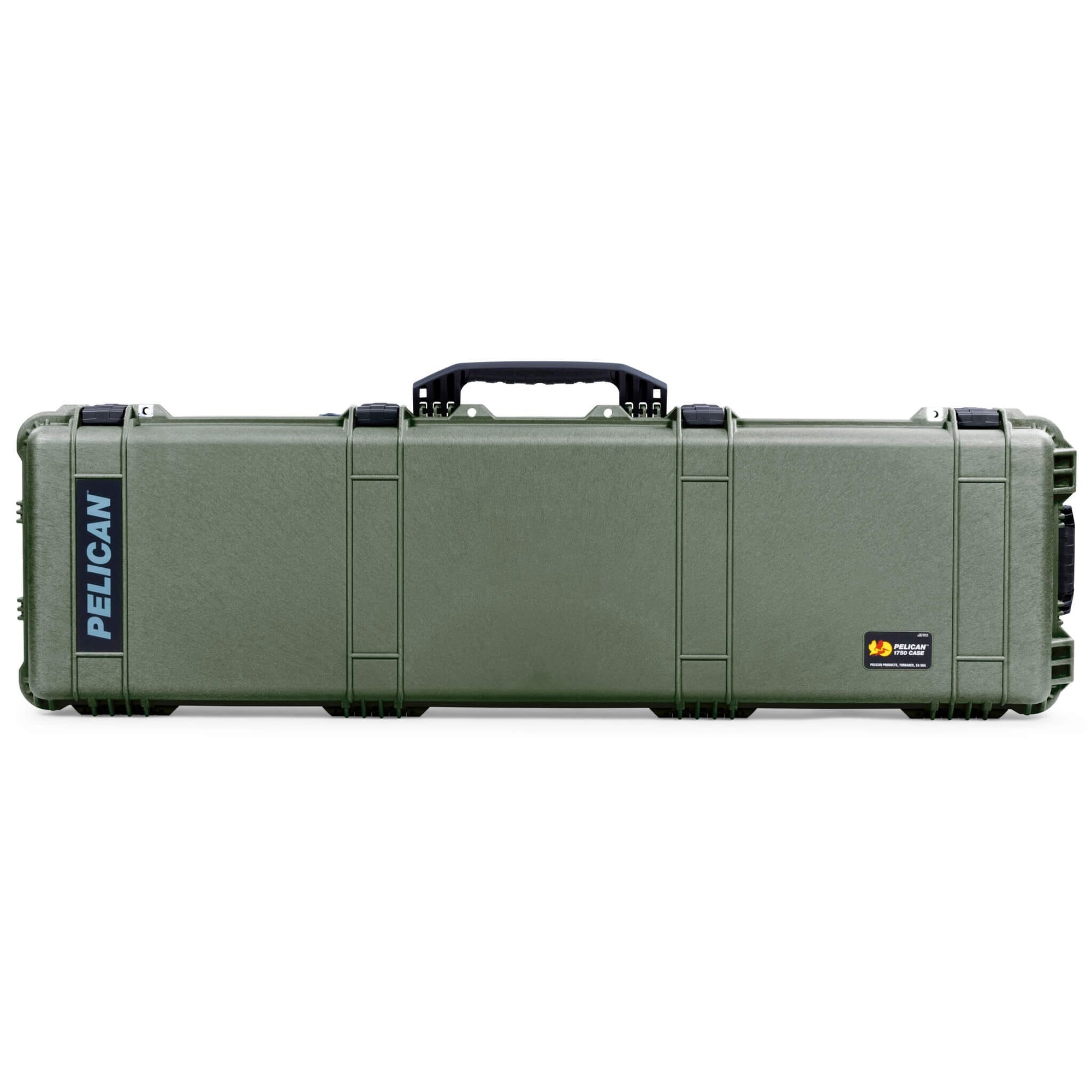 OD Green & Black Pelican 1750 Gen2 Protector Long Case - ColorCase