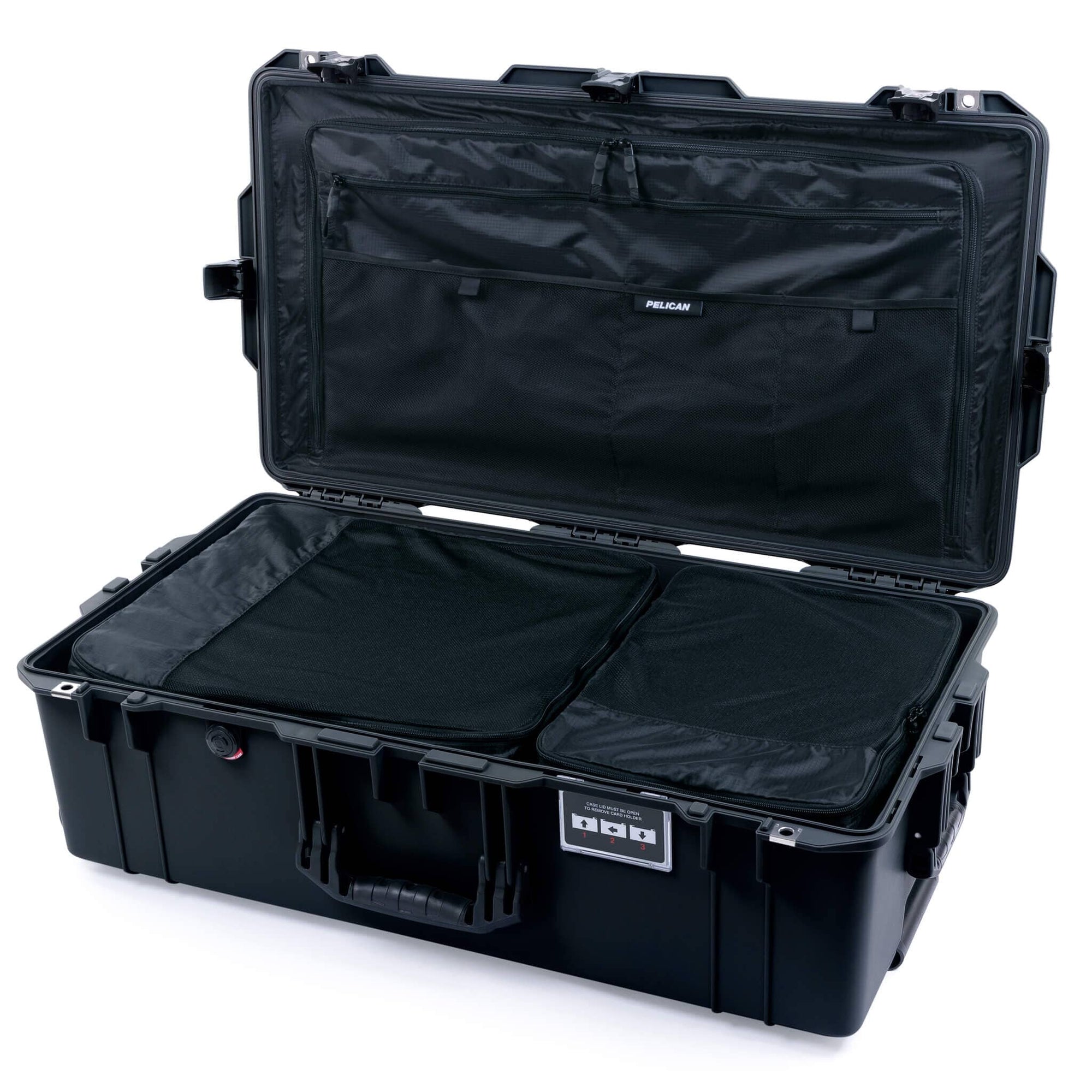 Pelican 1615TRVL Air Travel Case, Black with TSA Locking Latches