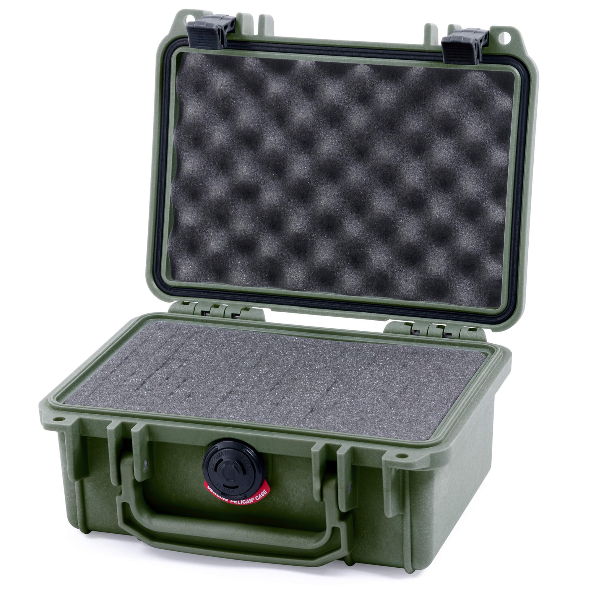 Pelican 1120 Hard Case, OD Green with Black Latches - ColorCase