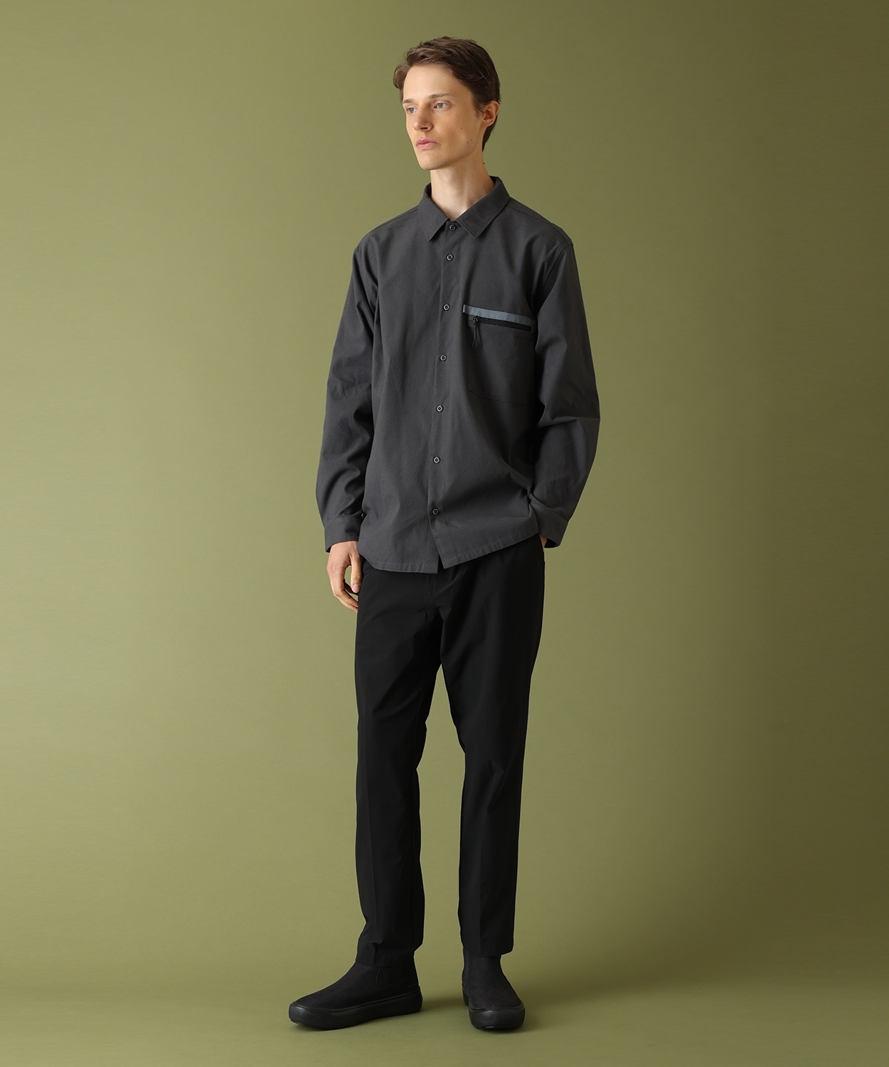 COLUMBIA BLACK LABEL】イザベラロードシャツ(S Iron)│コロンビア