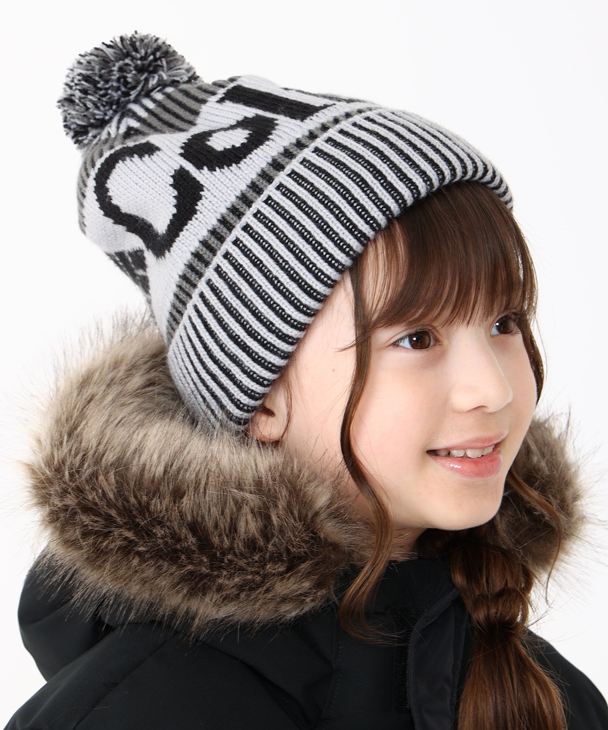 ユースポーラーパウダーⅢ(O/S Black Columbia Grey City Grey