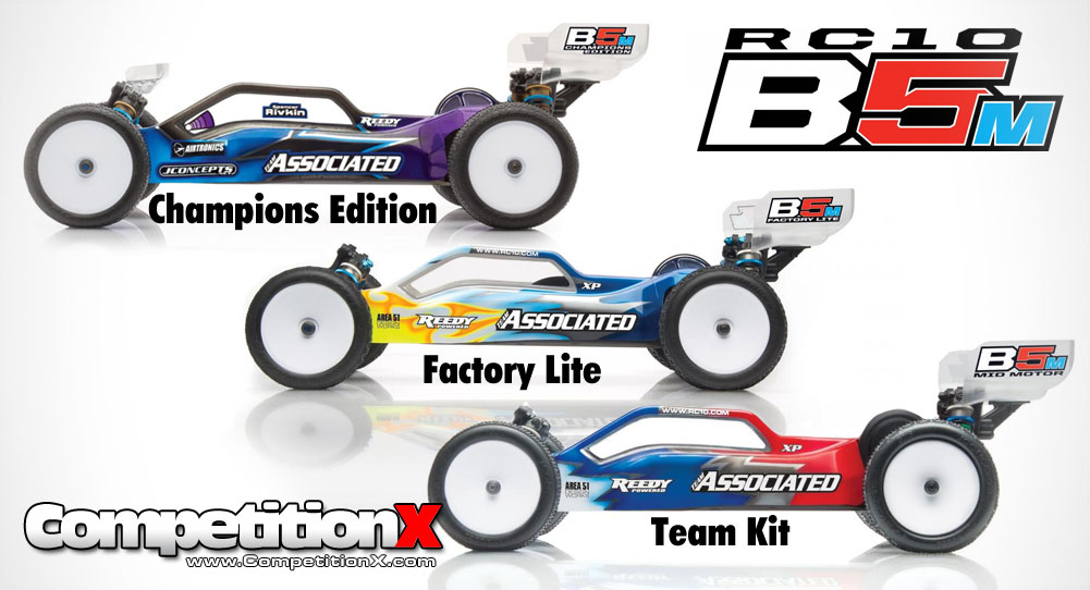 Team Associated RC10B5M Comparison Chart