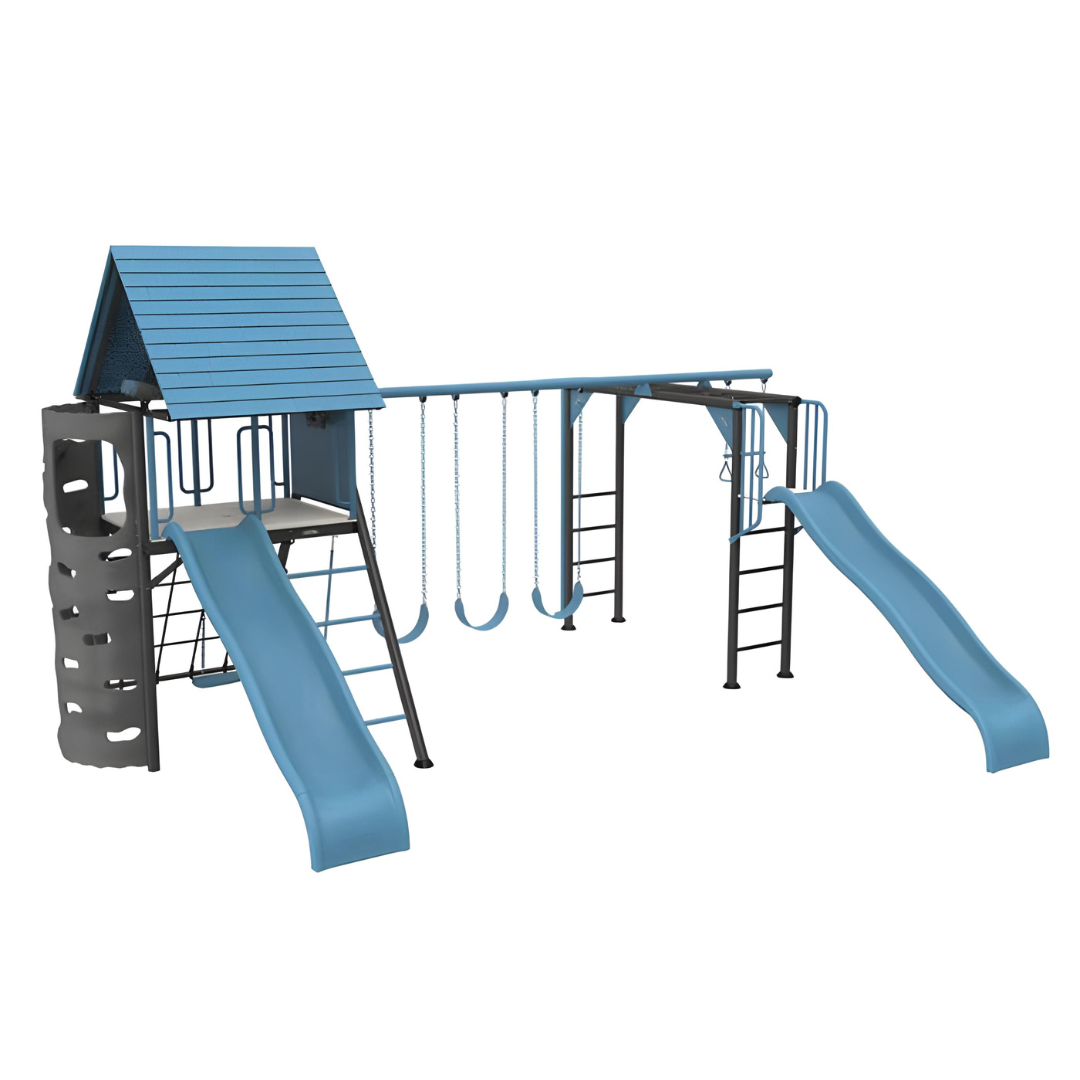 Lifetime Big Stuff Deluxe Swing Set Jay Blue (91326)