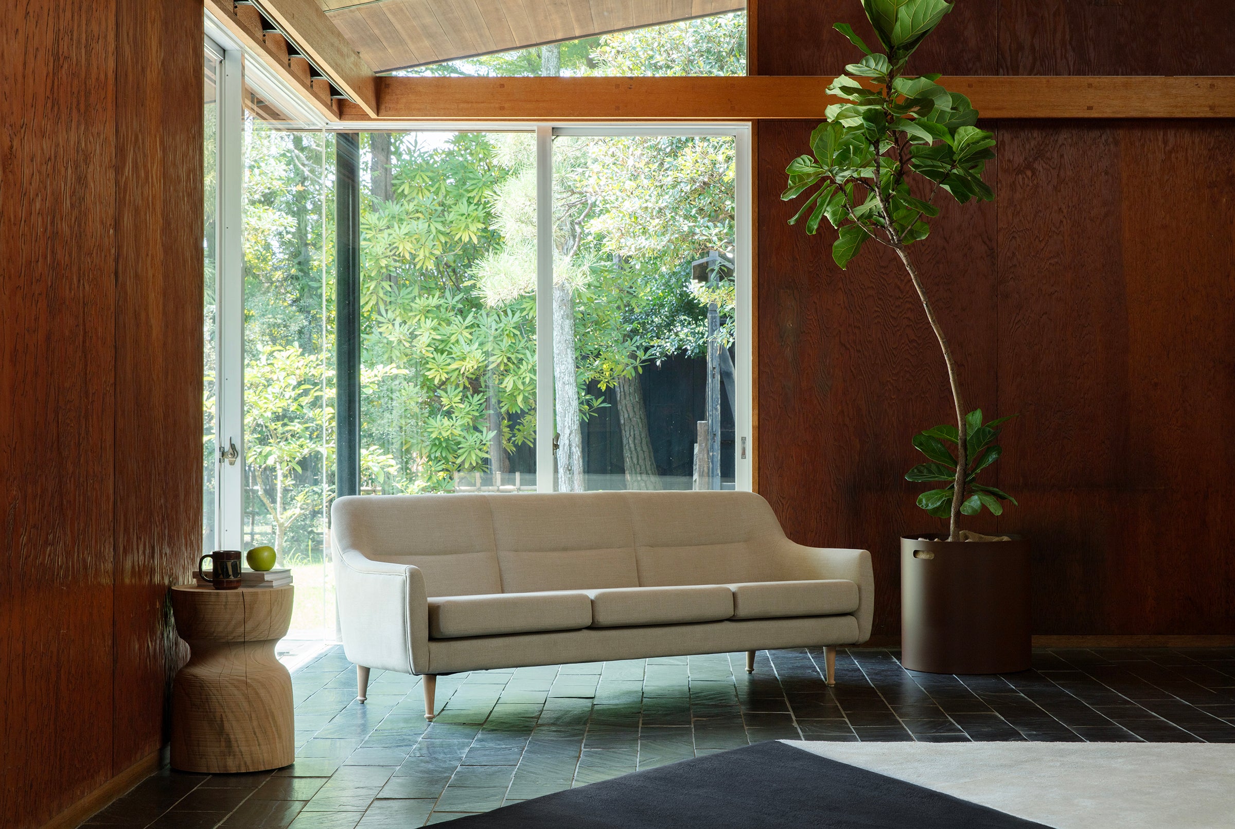 MURANO MIYAKO THREE-SEAT SOFA — COMPLEX UNIVERSAL FURNITURE SUPPLY