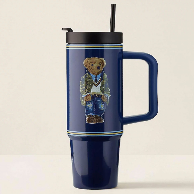 RALPH LAUREN HOME(ラルフ ローレン ホーム)HERITAGE BEARストロー