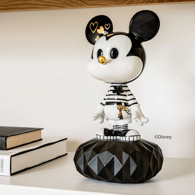 LLADRO(リヤドロ) ミッキーマウス (Black & White) A09601 [CONCENT