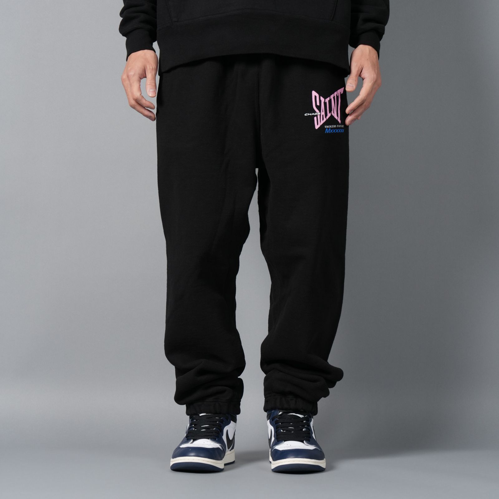 SAINT M×××××× - 【ラスト1点】SM-HR8-0000-056 / SWEAT PANTS / RIBON