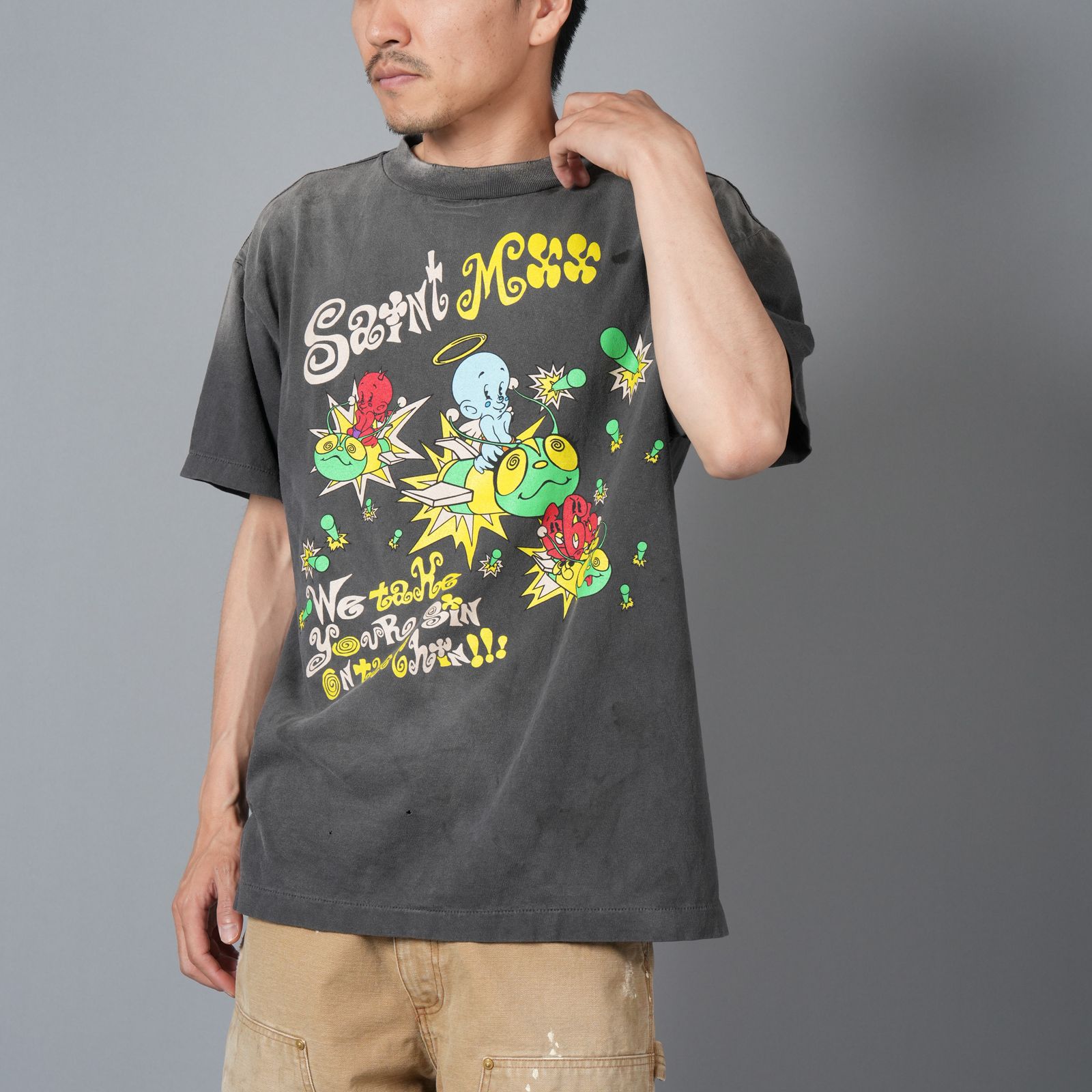 SAINT M×××××× - 【ラスト1点】SM-HR8-0000-014 / SS TEE / SAINT MX6