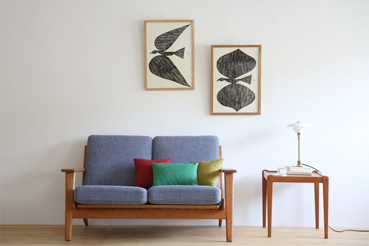 山口一郎さんの絵画を飾ってお部屋をイメージチェンジ | インテリア