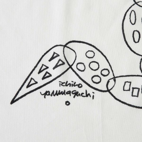 完売しました】画家 山口一郎さんの干支ハンカチ 巳（へび）2025