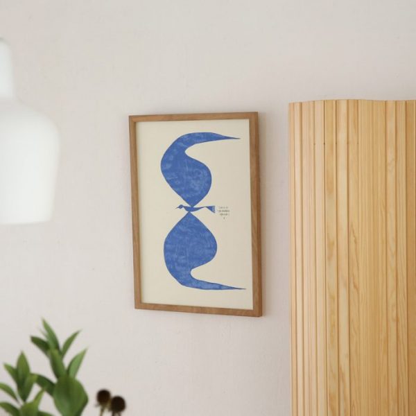 CONNECTオリジナル】山口一郎さんによるジクレーポスター「青い鳥