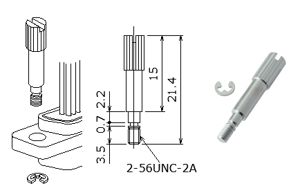 マイクロDsub取付ネジ 9～69pin用 | 日本コネクト工業株式会社 - JC