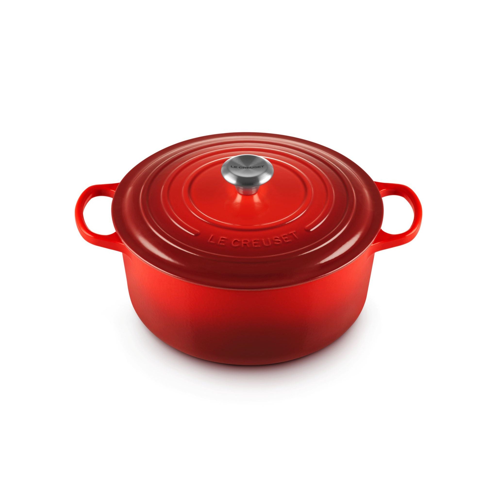Le Creuset - 6.7L Cherry/Cerise Red French Oven (28 cm