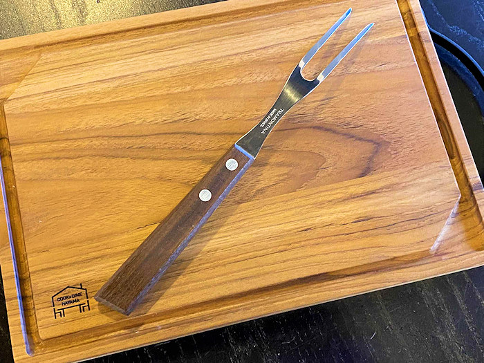 TRAMONTINA カービングフォーク25cm クッキングツール COOK & DINE HAYAMA